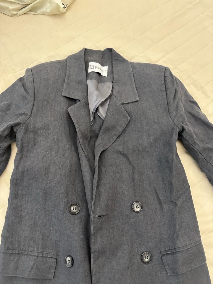 Льняной жакет