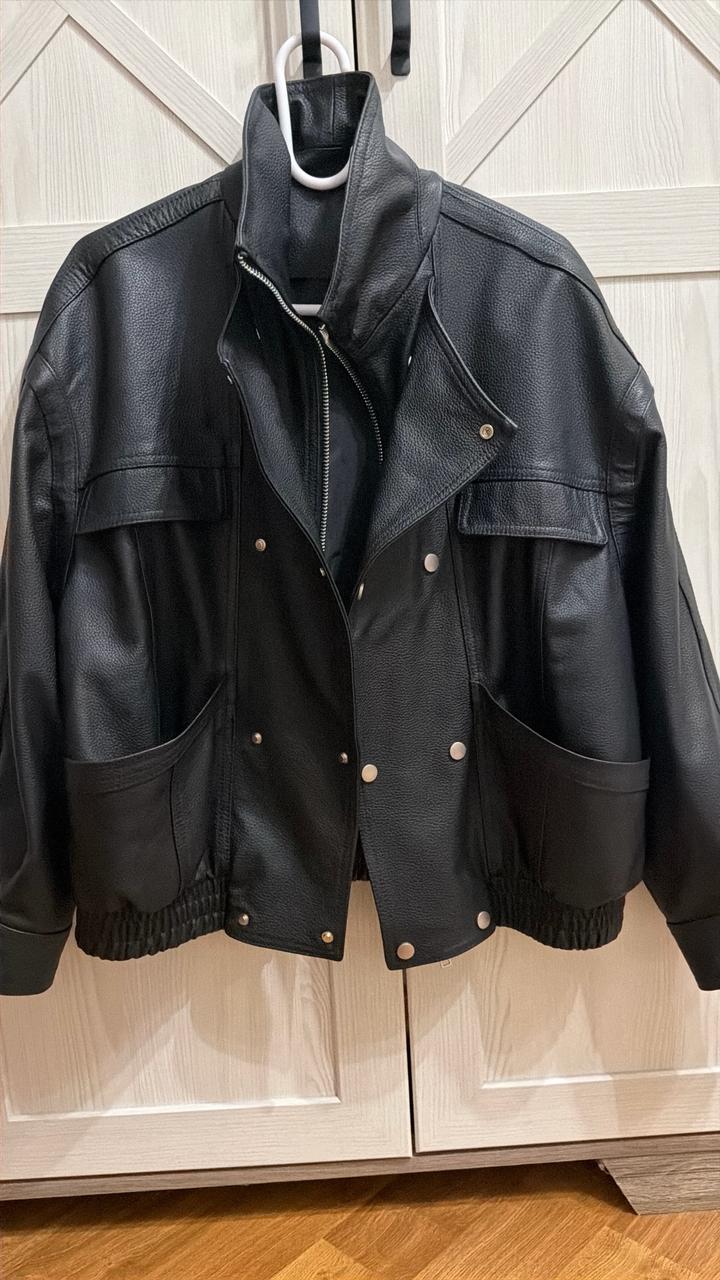 Куртка кожаная натуральная кожанка