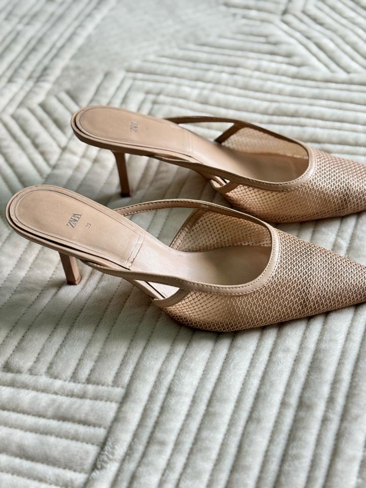 Босоножки мюли Zara