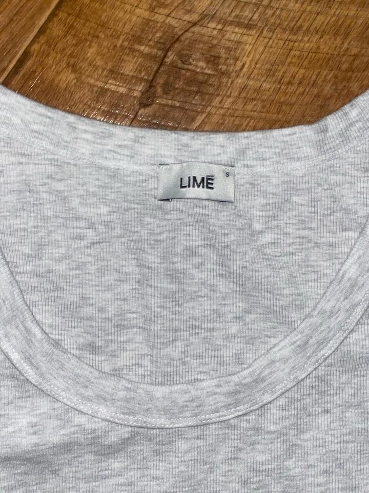 Серый Lime топик , топ