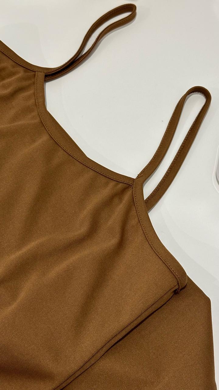 Платье плиссе в шоколадном оттенке 🤎