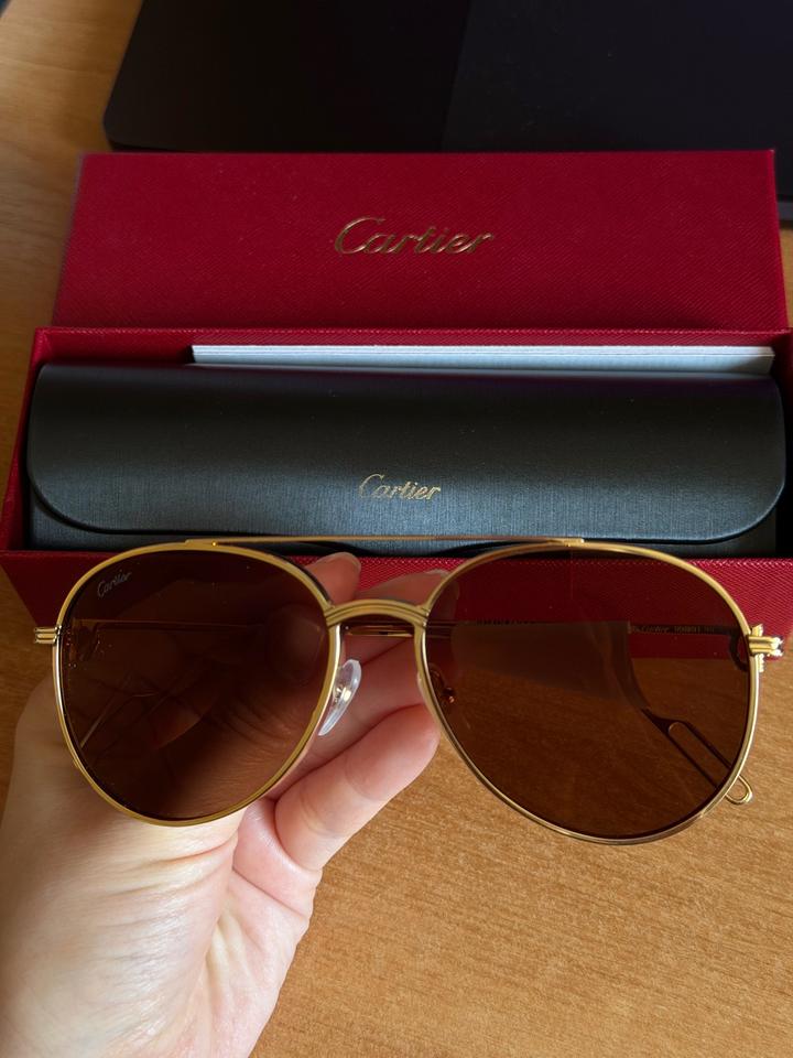 Оригинал очки Cartier, привезены из США