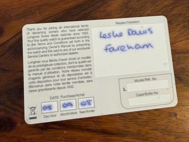 винтажные часы longines présence