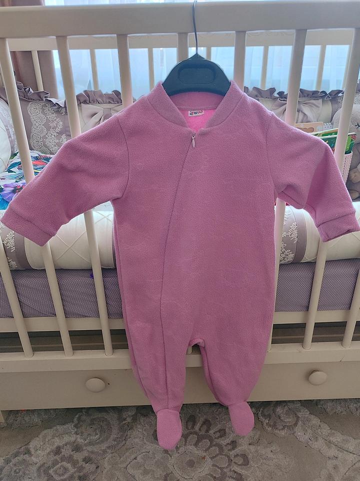 флисовый комбинезон-поддева