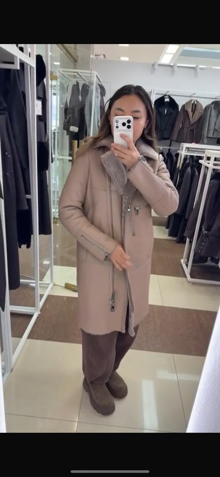 Натуральная кожа дубленка