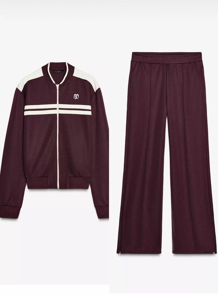 Двойка Zara, бомбер и брюки , S