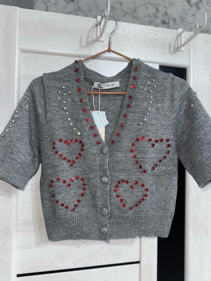 Новый укороченный кардиган