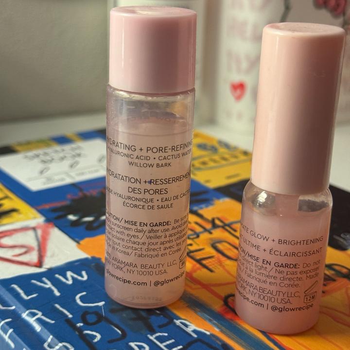 Glow Recipe watermelon toner Pha bha serum