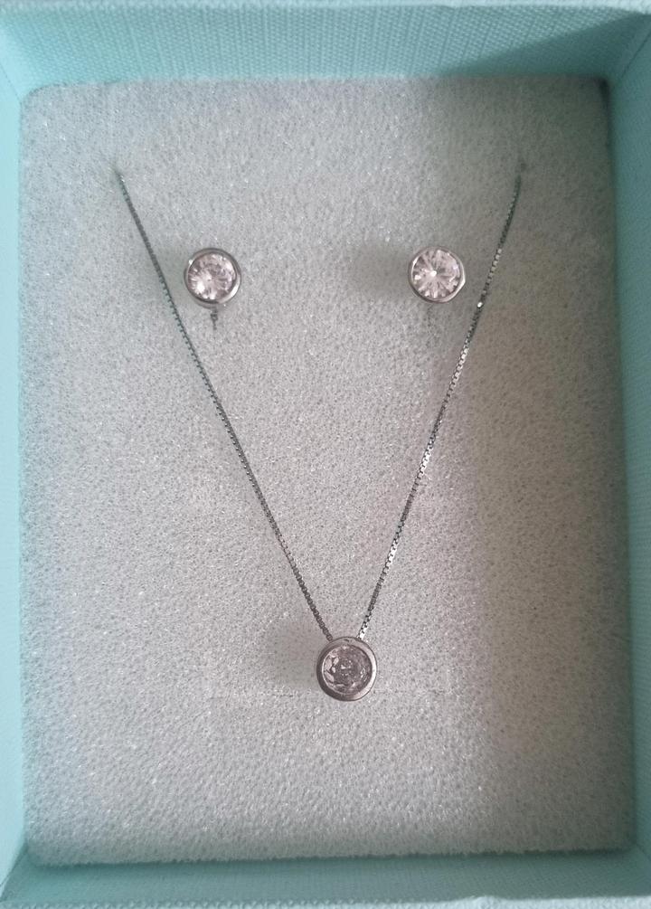 Подвеска и серьги серебро