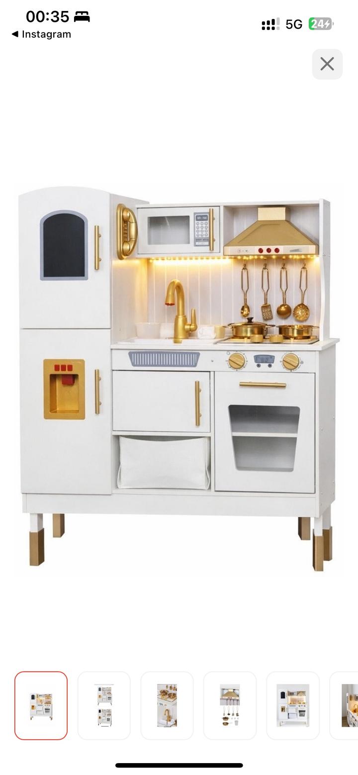 Кухня детская деревянная