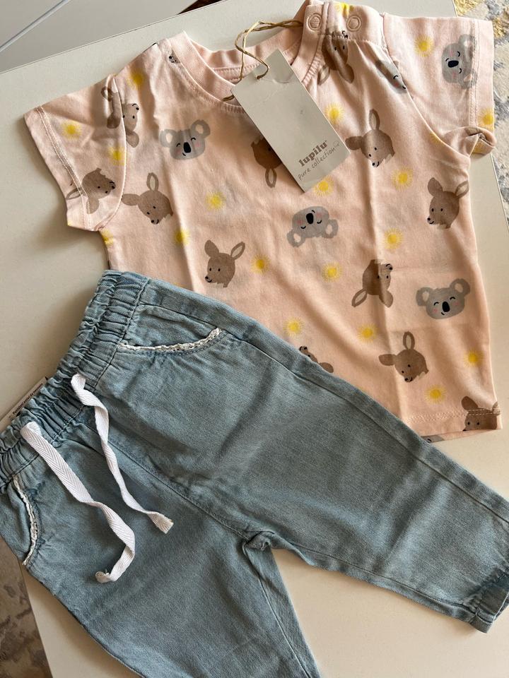 Джинсы и футболка новые