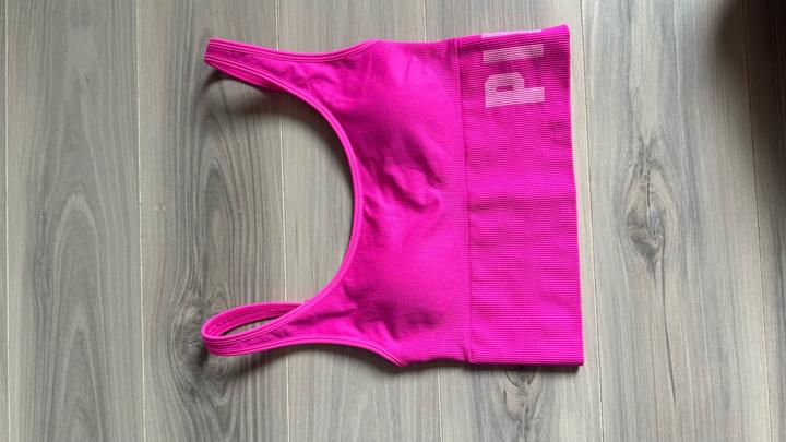 Топ Victoria Secret Pink Seamless в рубчик