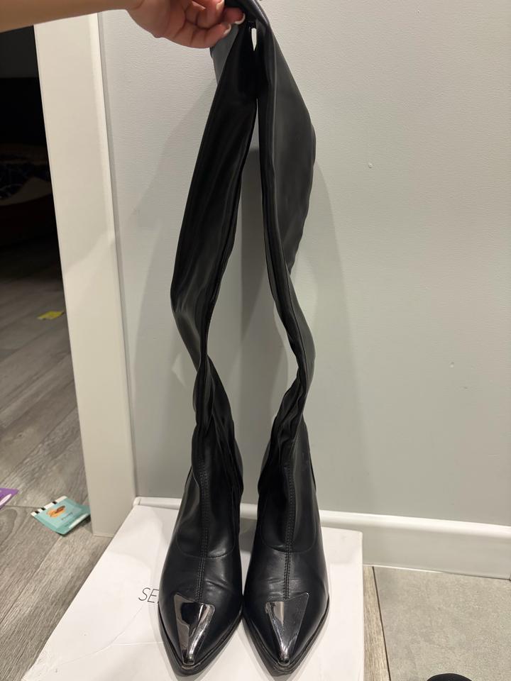 Красивые ботфорты осенние