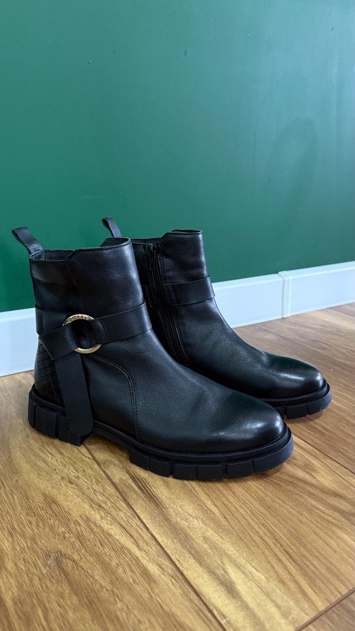 Ботильоны Bugatti женские натуральная кожа