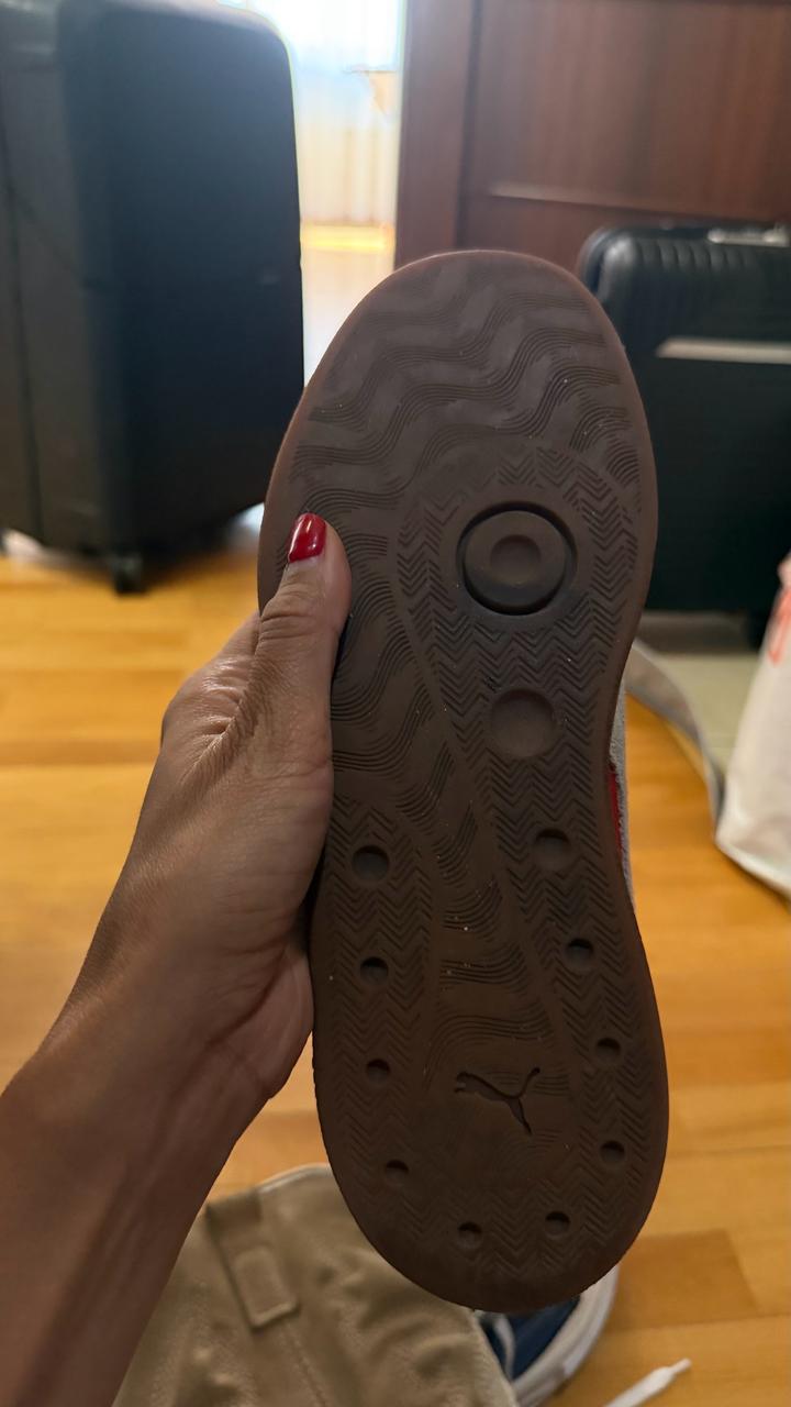Puma красные кеды 39