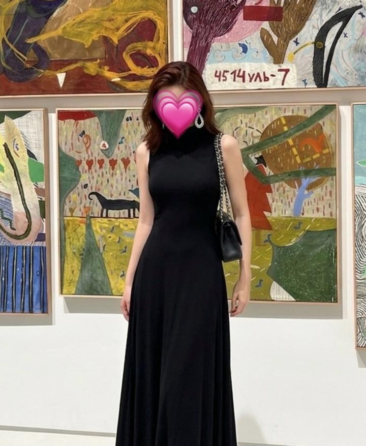 Платье черное