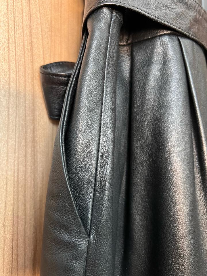 Кожаное платье Массимо Дутти