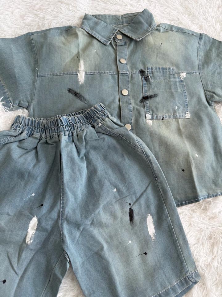 Джинсовая двойка новая