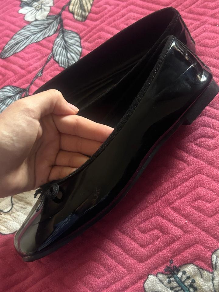 Балетки чёрные,250см