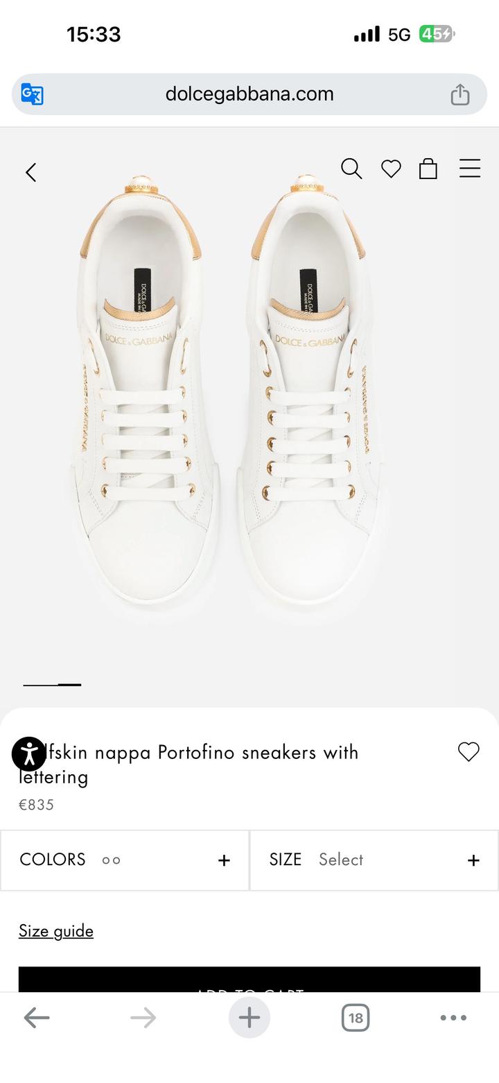 Кроссовки Dolce & Gabbana