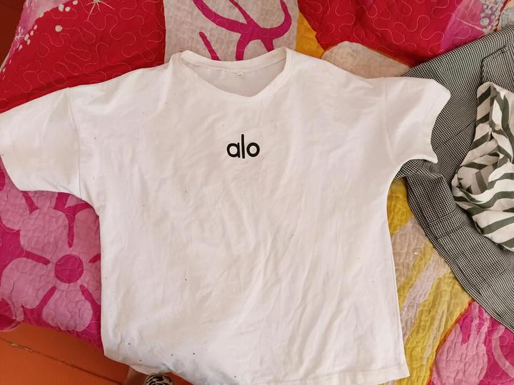 Футболка alo белый