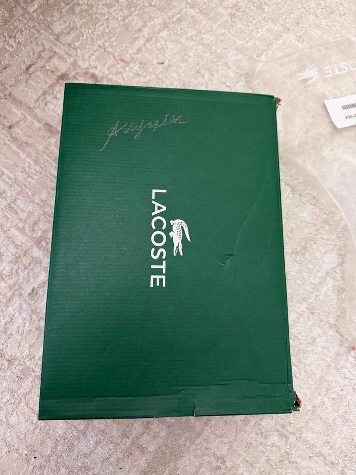 Кроссовки лакосте