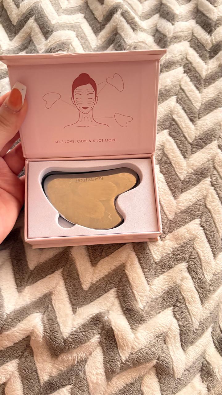 BEAUTY PROFF скребок гуаша сталь