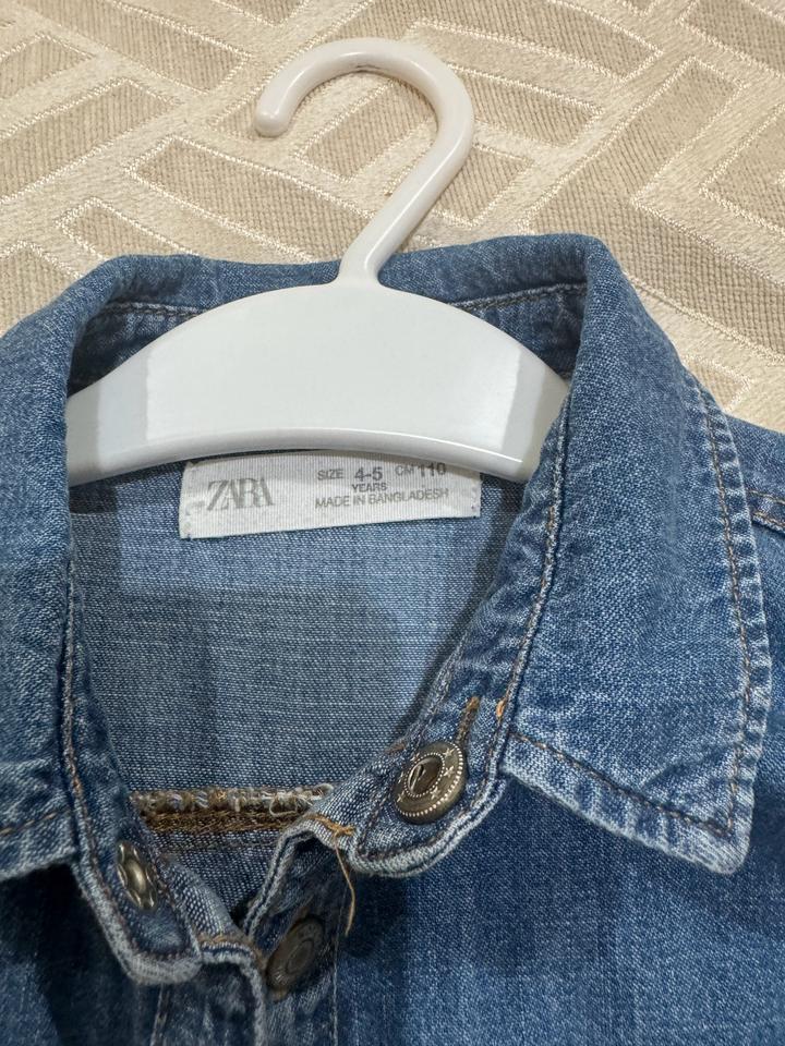 Джинсовая рубашка Zara