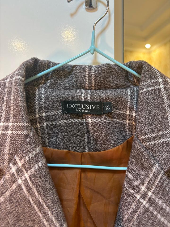 Пиджак в клетку