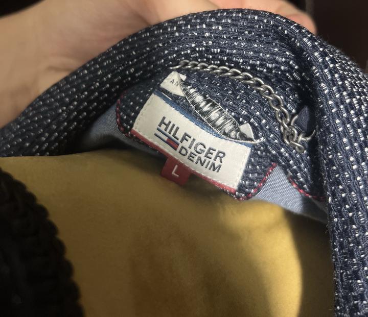 Легкая куртка Hilfiger Denim синяя