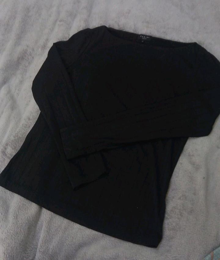 Лонгслив в рубчик Zarina