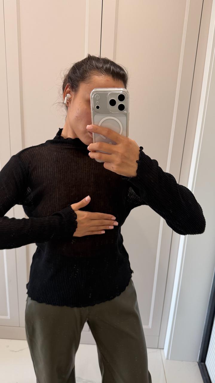 Полупрозрачная кофта (водолазка) ZARA