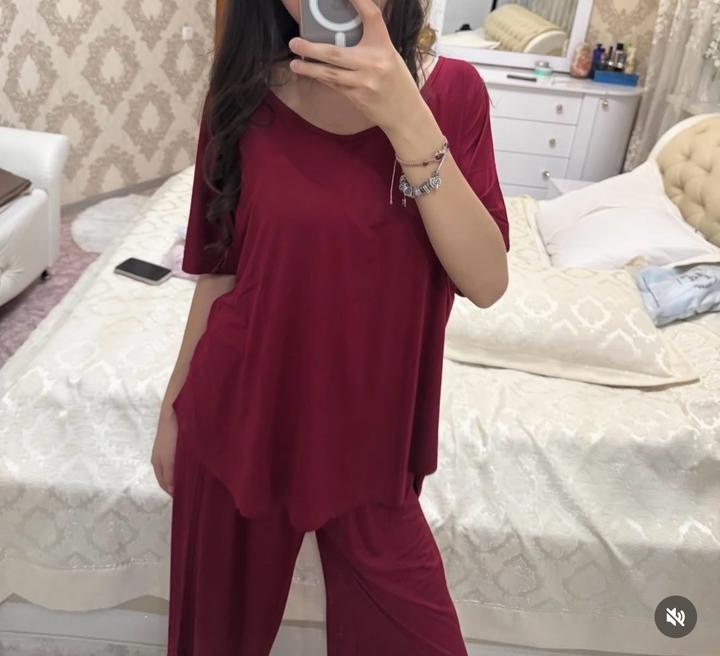 Бордовая двойка