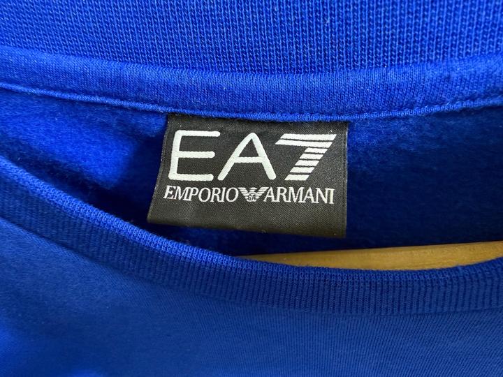 Синий свитшот Emporio Armani