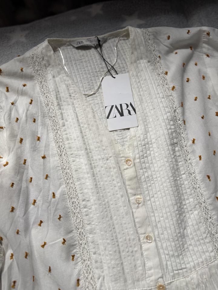 Белое платье Zara