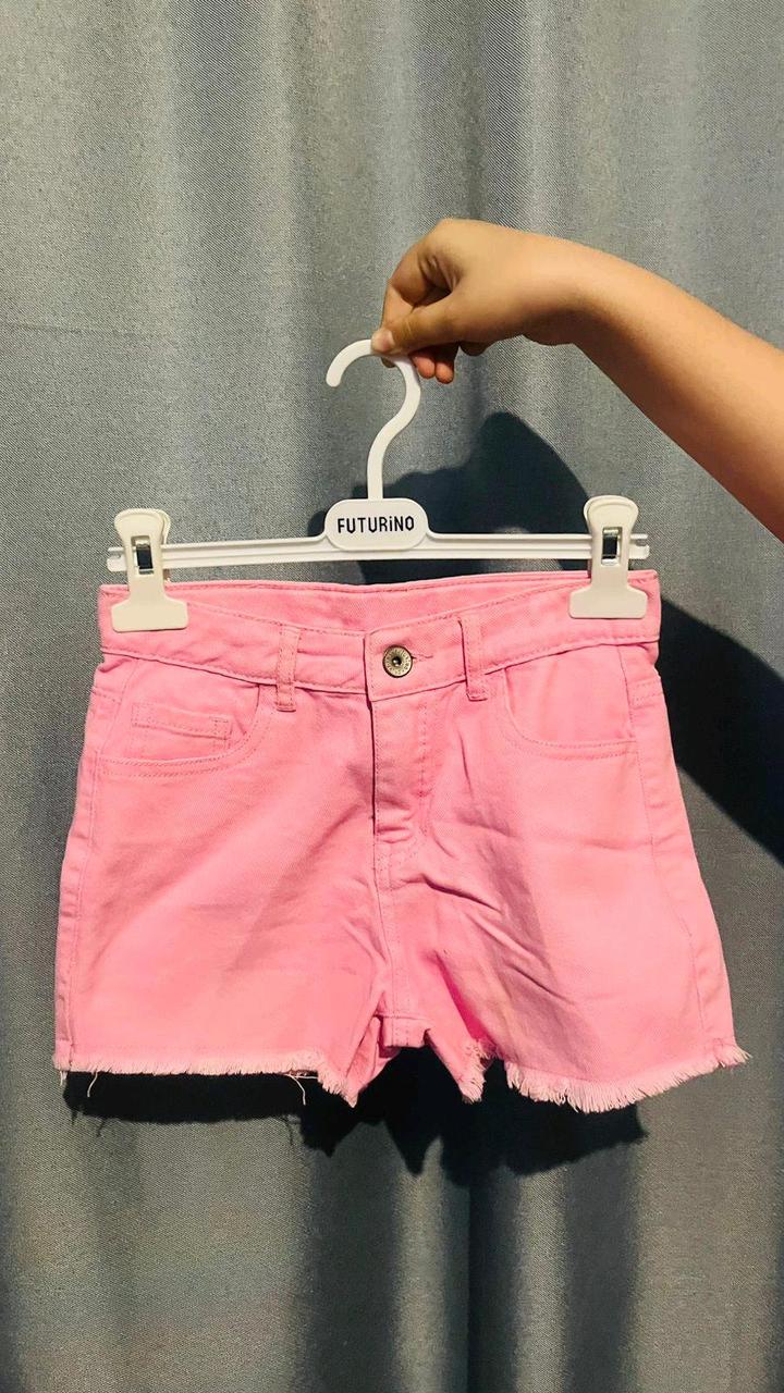 Шорты розовые