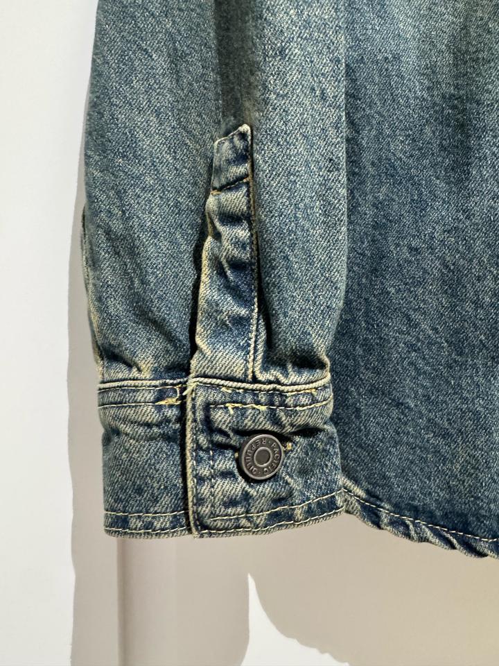 Джинсовая рубашка Pull&Bear