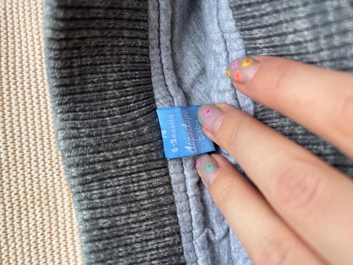 Кофта+штанишки на 6-9 месяцев h&m