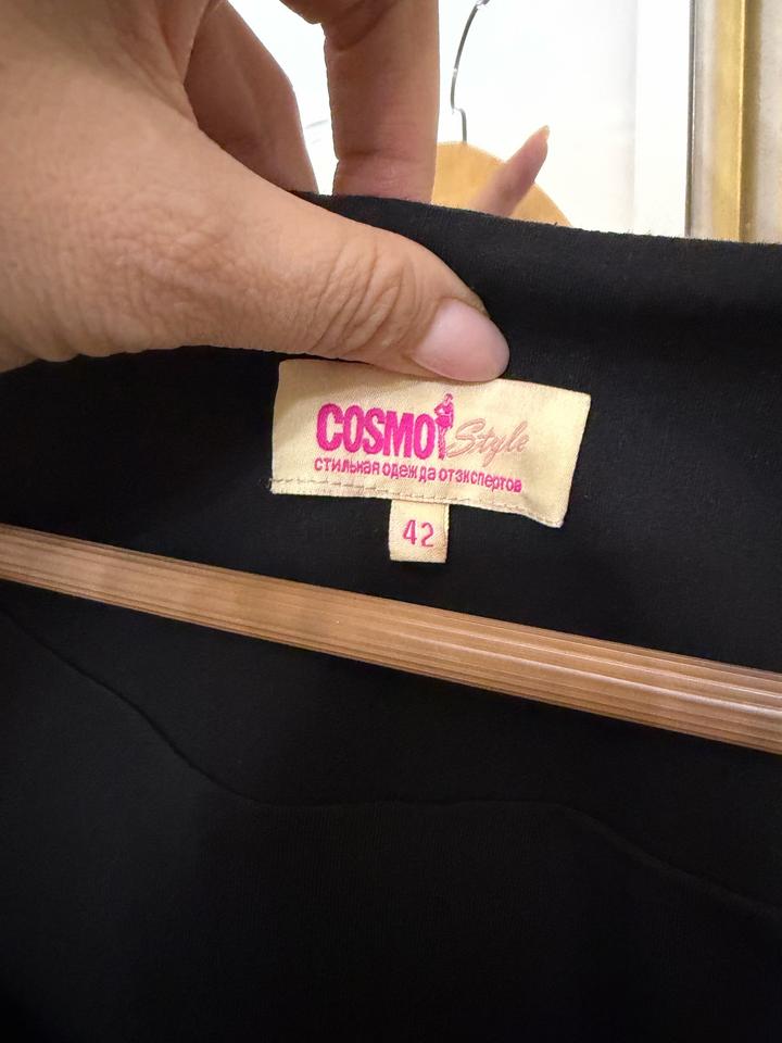 Бандажное черное платье