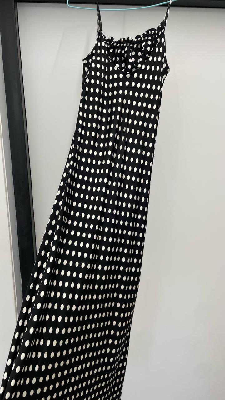 Платье в горошек Zara