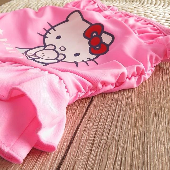 Розовый купальник для девочек