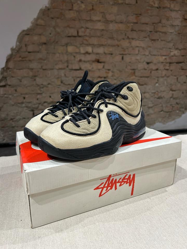 Stussy x Nike Air Penny II High-Top Sneakers