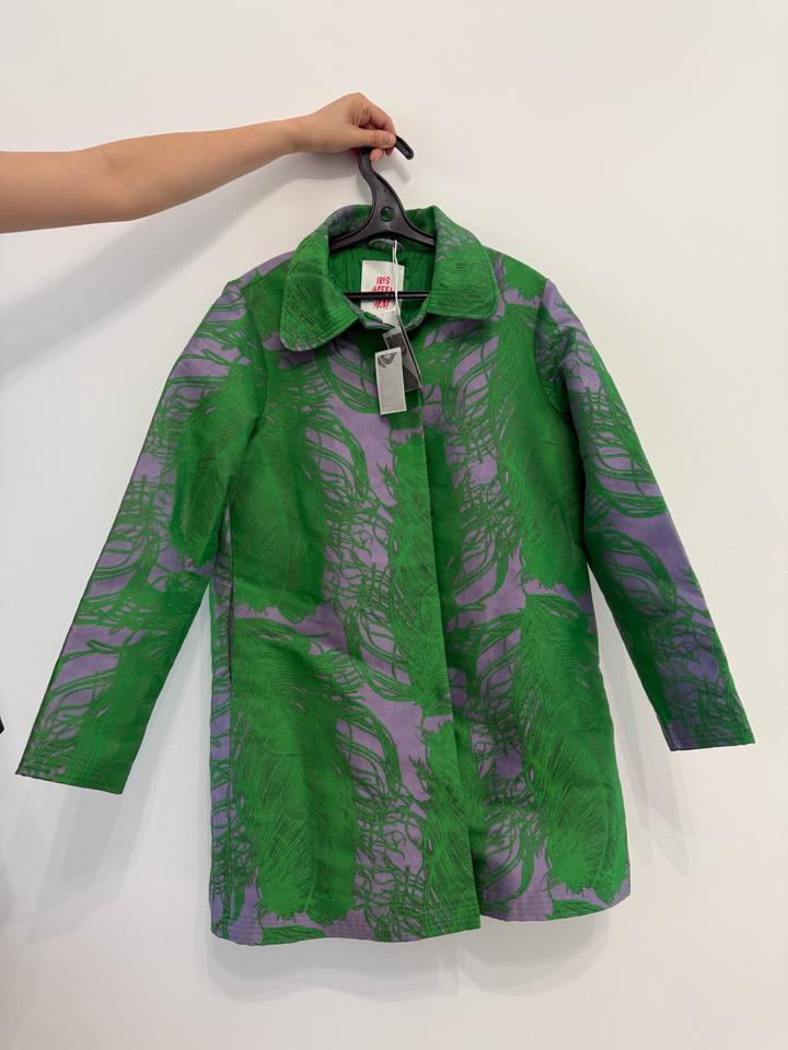 💚💜 Куртка пиджак и юбка Коллаборация H&M x Iris Apfel