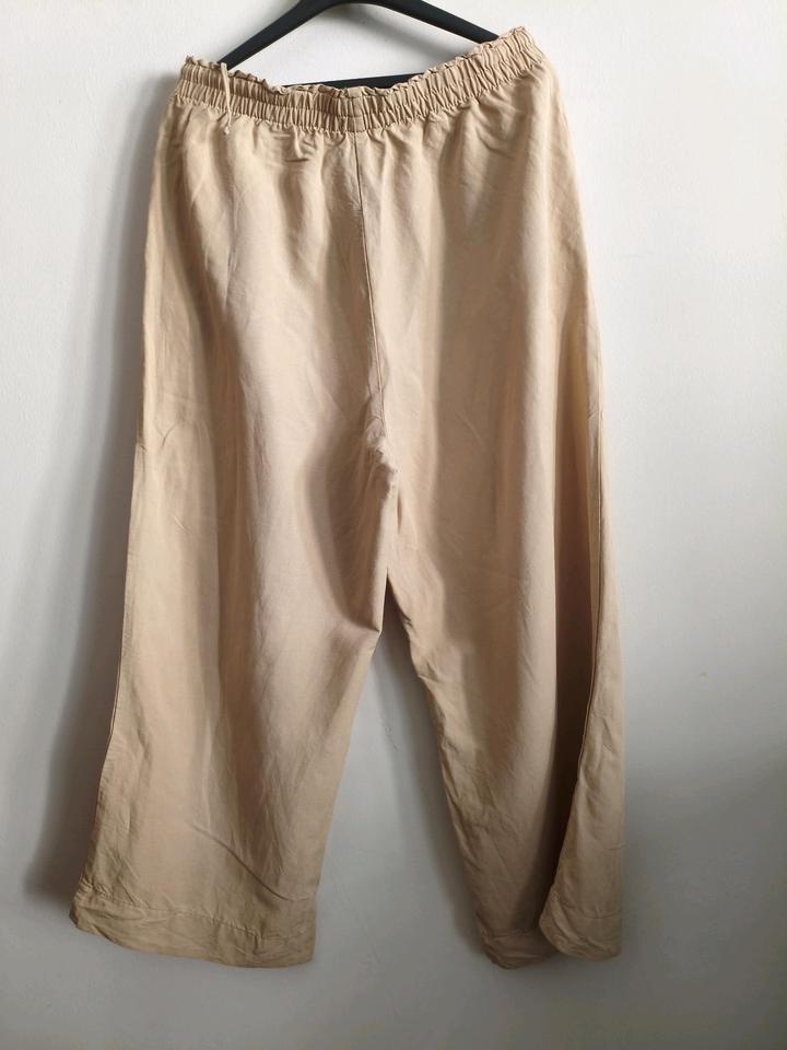 Летние брюки H&M со льном