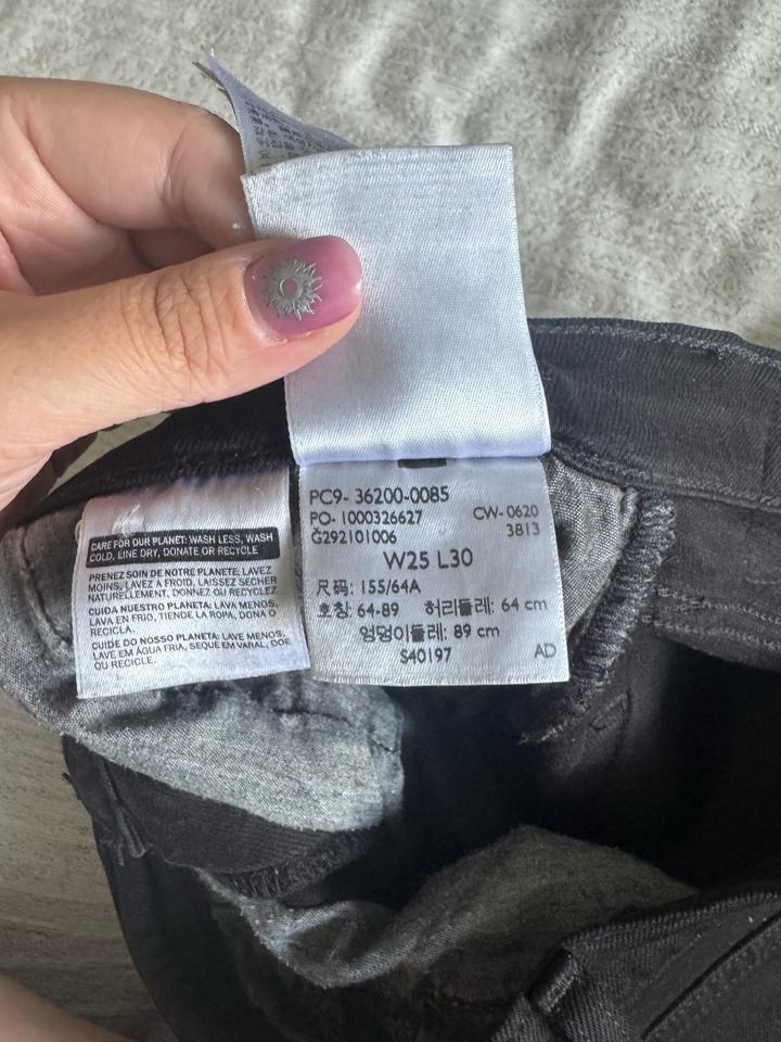 Джинсы Levi’s черные. Модель 501