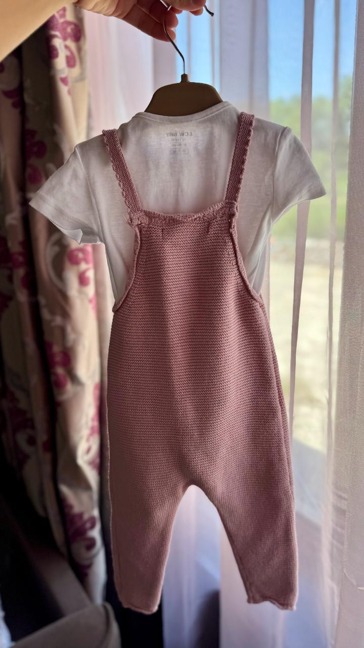 Вязаный комбинезон (ромпер) Zara Kids для девочки🌷