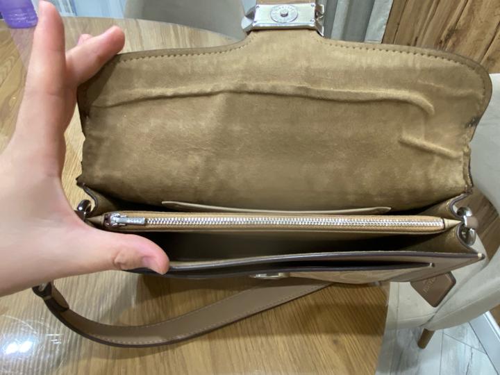 Кожаная сумка Coach