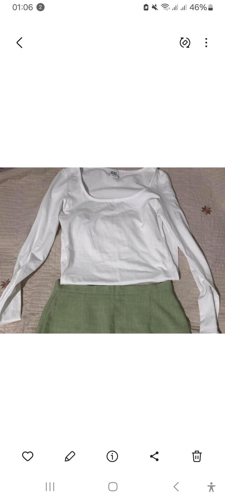 ПОДАРОК к жилету- белый лонг, скидка по промокоду