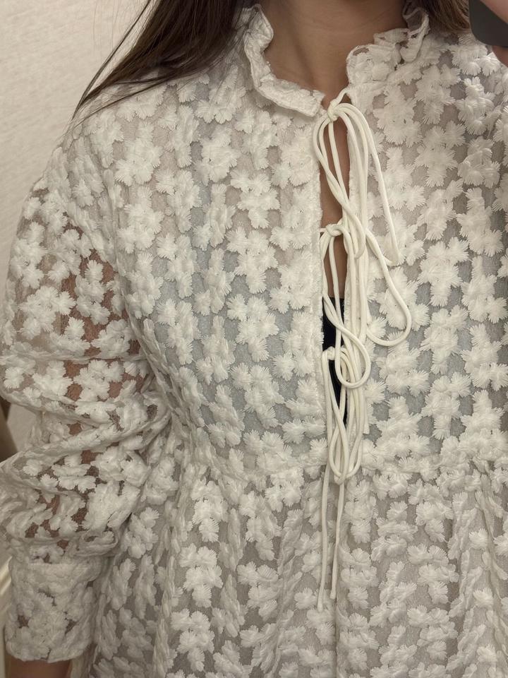 Белое платье Zara