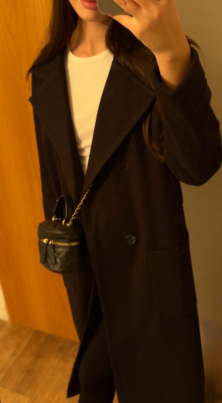 Черное пальто🖤